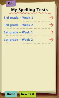 Spelling Test Free android App screenshot 3