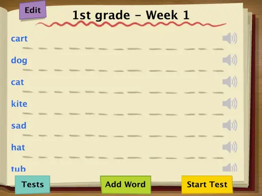 Spelling Test Free android App screenshot 7